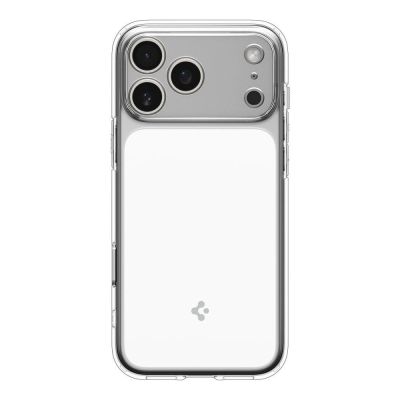 2. Spigen Ultra Hybrid "T" MagSafe Case für iPhone 17 Pro - Klar und Weiß