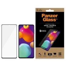 PanzerGlass E2E Regular gehärtetes Glas für Samsung Galaxy M53 – mit schwarzem Rahmen
