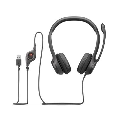2. Logitech H390 Kopfhörer 981-000406 (Schwarz)