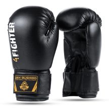 6oz Boxhandschuhe für Kinder - 4Fighter Schwarz