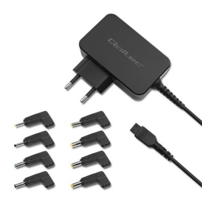 9. QOLTEC Universal-Netzteil 45W | 8 Stecker