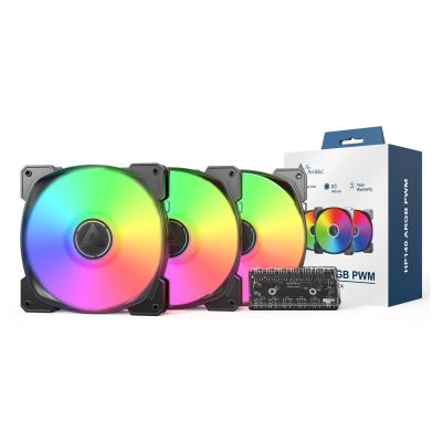 3. Montech HP140 PWM ARGB-Lüfter, 3 Stück – 140 mm
