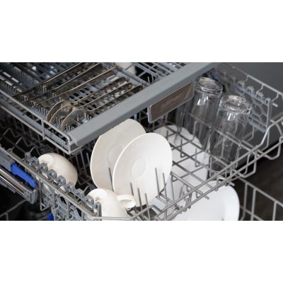 2. Einbaugeschirrspüler MPM-45-ZMI-02, 45 cm, Besteckschublade, 10-teiliges Geschirrset