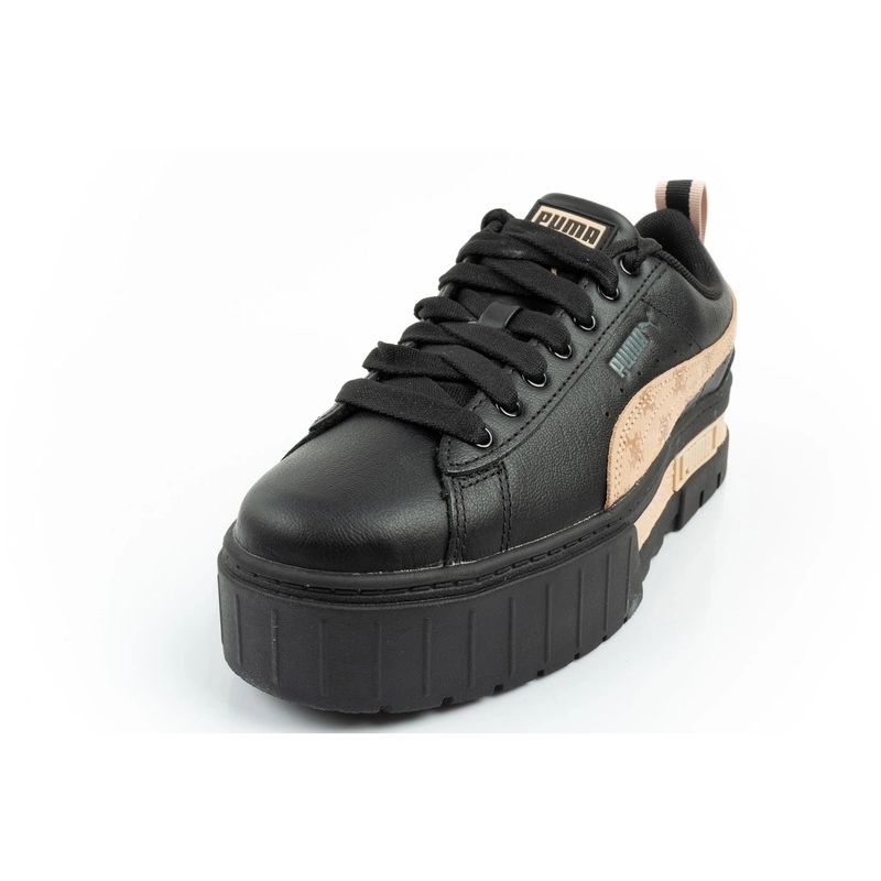 3. Puma Mayze Damen Sportschuhe Sneakers Plateau schwarz modisch