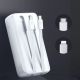 9. Mini-Powerbank mit integrierten Kabeln Joyroom JR-PBC06 30W 10000mAh - Weiß