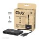 USB Club Hub 3D MST (Multi Stream Transport) DisplayPort 1.4 auf 4x DisplayPort, vier Monitore, 4x 4K30Hz, 8K30Hz