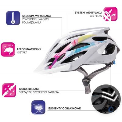 19. Meteor Shimmer Fahrradhelm 24756-24758 