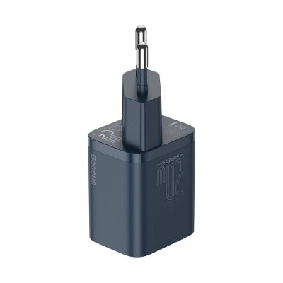 3. Baseus Super Si 1C Schnellladegerät USB Type C 20W Power Delivery + USB Type C - Lightning Kabel 1m blau (TZCCSUP-B03)