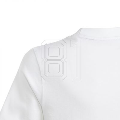 4. adidas Essentials Baumwoll-T-Shirt mit kleinem Logo Jr IB4093