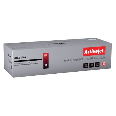 Activejet ATK-3160N Toner (ersetzt Kyocera TK-3160; Supreme; 12.500 Seiten; schwarz)