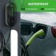 17. Mobiles Ladegerät für Elektroautos (EV) mit 2-in-1-Ladegerät Typ 2, 3,5 kW, 230 V, LCD, LED, 5 m Kabel