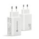 6. EVERACTIVE GAN Wandladegerät 1 x USB, 2 x USB-C Schnellladefunktion 4+ 65W Weiß SC-655Q
