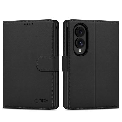 Tech-Protect Brieftaschenhülle für Samsung Galaxy Z Fold 8 – Schwarz