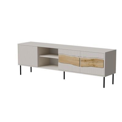 2. INSERTO 3D1W TV-Schrank 190x40x61,5 cm, Kaschmir + LED