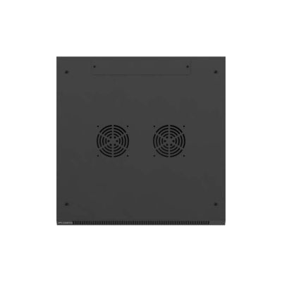 15. LANBERG Wandregalschrank 19" 4U 600X600 Schwarze Metalltür (Bausatz)