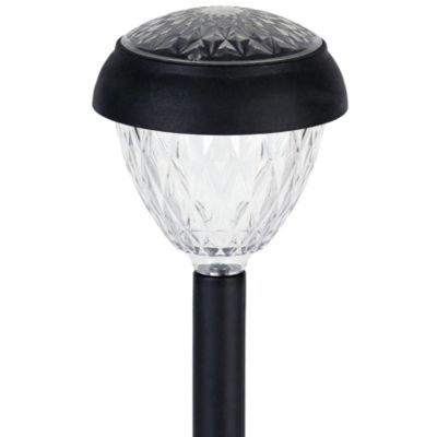 9. SOLARLAMPE KRISTALL 10X37CM