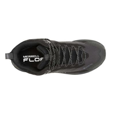 3. Merrell Moab Speed 2 Mid GTX Wanderschuhe – Schwarz