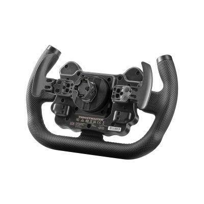 3. Thrustmaster EVO Racing 31U Leather Lenkrad, Schwarz/Gelb, für PC, PlayStation 4, PlayStation 5 und Xbox