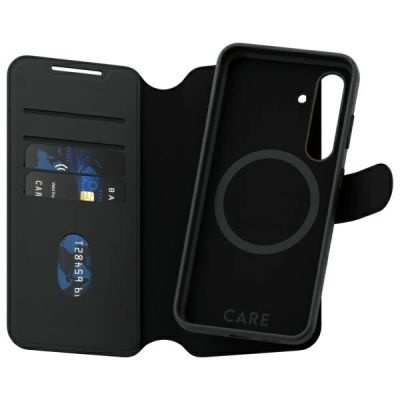 2. CARE by PanzerGlass Feature Tango 2in1 Wallet Case für Samsung Galaxy S24+ - Schwarz