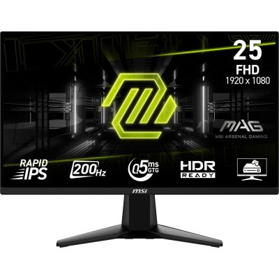 3. MSI MAG 255F E20 Computermonitor 62,2 cm (24,5 Zoll) 1920 x 1080 Pixel Full HD LCD Schwarz