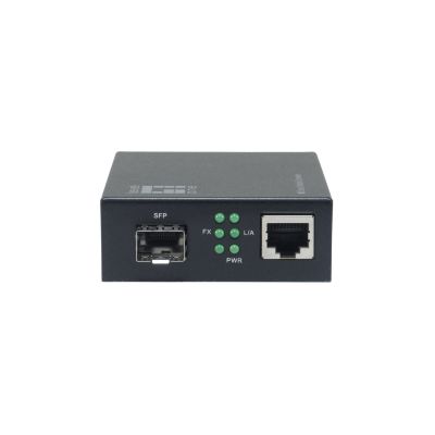 LevelOne GVM-2000 Netzwerk-Konverter 1000 Mbit/s Schwarz
