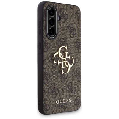 3. Guess Big 4G Logo Classic Logo Hülle für Samsung Galaxy A56 - Braun