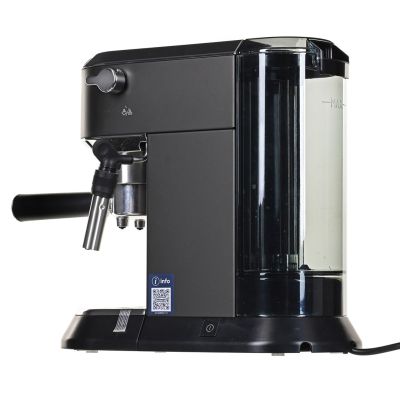 36. DeLonghi Dedica Style EC 685.BK (1350W; schwarz) Espressomaschine