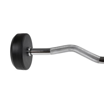 31. Gummierte Langhantel-/Curlstange 30 kg HMS GSL-30