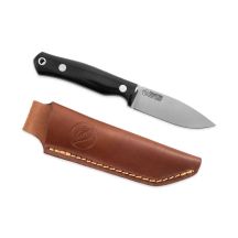 Casström No.8 SFK Black Micarta 14C28N Messer