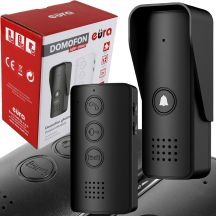 EURA ADP-09A3 Gegensprechanlage, schwarz, Freisprecheinrichtung