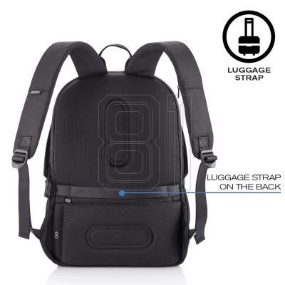 38. XD DESIGN ANTI-DIEBSTAHL-RUCKSACK BOBBY SOFT SCHWARZ P/N: P705.791