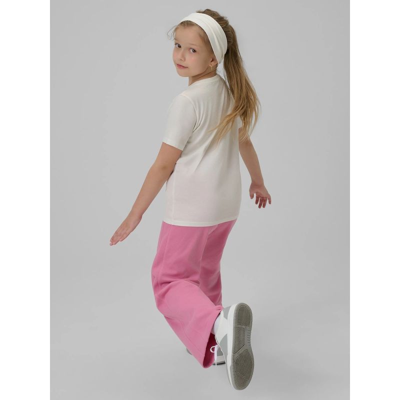 2. Mädchen-T-Shirt mit Aufdruck, regulär, Größe 4F 4FJRSS26TTSHF3455-11S