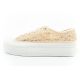 11. Lee Cooper Damen-Sneaker mit durchbrochener Spitze und Plateau