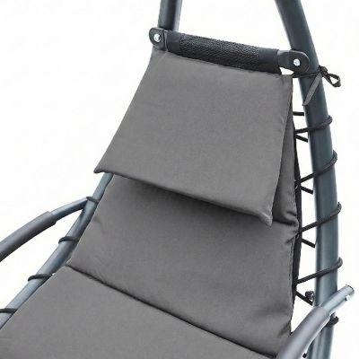 26. Schaukelstuhl mit Sonnenschirm, Lissabongrau