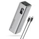 Powerbank Cuktech CUKP200XGLGR 100W 20000mAh 2 x USB-C 1 x USB-A - grau