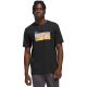 adidas Herren-T-Shirt „Summer Sunset Graphic“, schwarz, KC9243