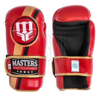 21. ROSM-MASTERS Offene Handschuhe (WAKO-GENEHMIGT) 01559-02M