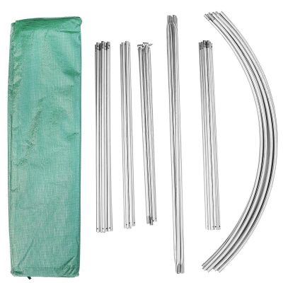 21. Gewächshaus-Gartentunnel 200x200x200CM PE-Grünstahlkonstruktion