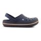 6. CROCS CROCBAND GUM CLOG MARINEBLAU 212756-410