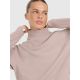 4. Damen-Sweatshirt 4F Yoga und Pilates 4FWAW25TFSWF589-83S