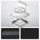 19. Spigen Ultra Hybrid Mag MagSafe Hülle für Samsung Galaxy S26+ Zero One - Transparent Schwarz