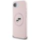 2. Karl Lagerfeld Silikon Karl&Choupette Heads MagSafe iPhone 16e Hülle - Rosa