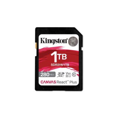 2. KINGSTON microSDXC Canvas 1 TB React Plus UHS-II 280R/150W U3 V60 für Full HD/4K