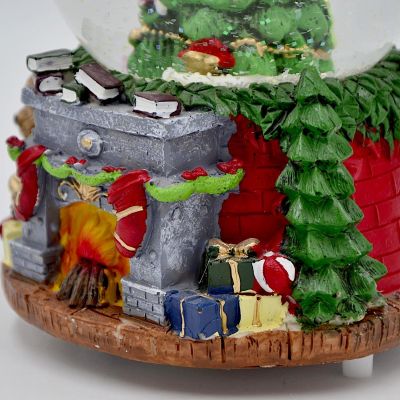 4. LED-SCHNEEKUGEL MIT MUSIK, 8 MELODIEN, 16,5 × 13 × 12 CM, WEIHNACHTSBAUM