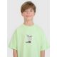 2. Jungen-T-Shirt mit Aufdruck 4F 4FJRSS25TTSHM2641-45S