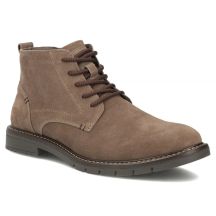 Herren-Ankle-Boots aus Leder, ungefüttert, Wildleder, beige, Filippo MBT8318