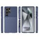 3. Thunder Case Hülle für Samsung Galaxy S25 Ultra Silikon Panzerhülle - Blau