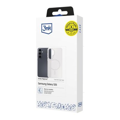 8. 3mk Smoke MagCase für Samsung Galaxy S26 - weiß