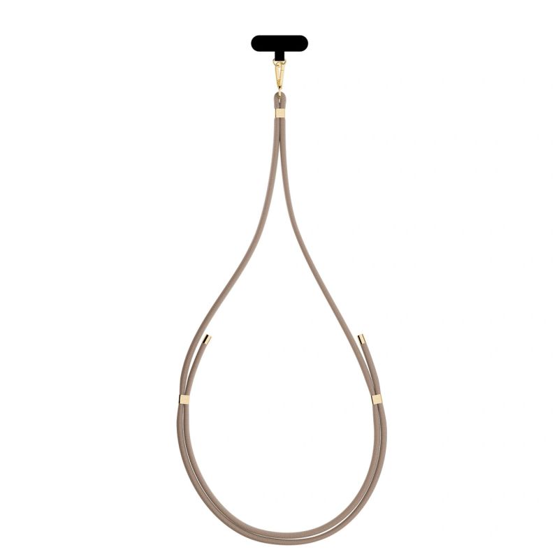 2. 3mk EasyClip Elite Smartphone-Lanyard – Beige
