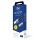 12. 3mk Hyper Cable N-SERIES USB-A / USB-C 2m 9V/2A 18W / schwarz